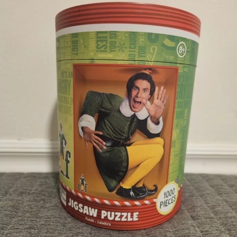 ELF Jigsaw Puzzle - Green and Yellow christmas puzzle brand new